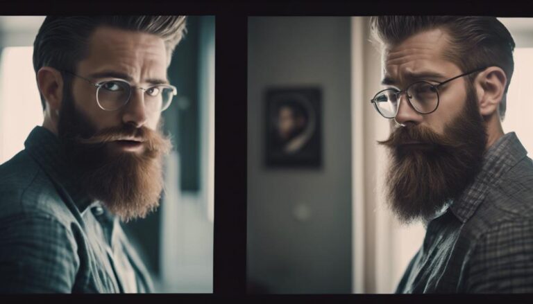 beard straightening brush guide