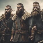 fierce braided warrior beards